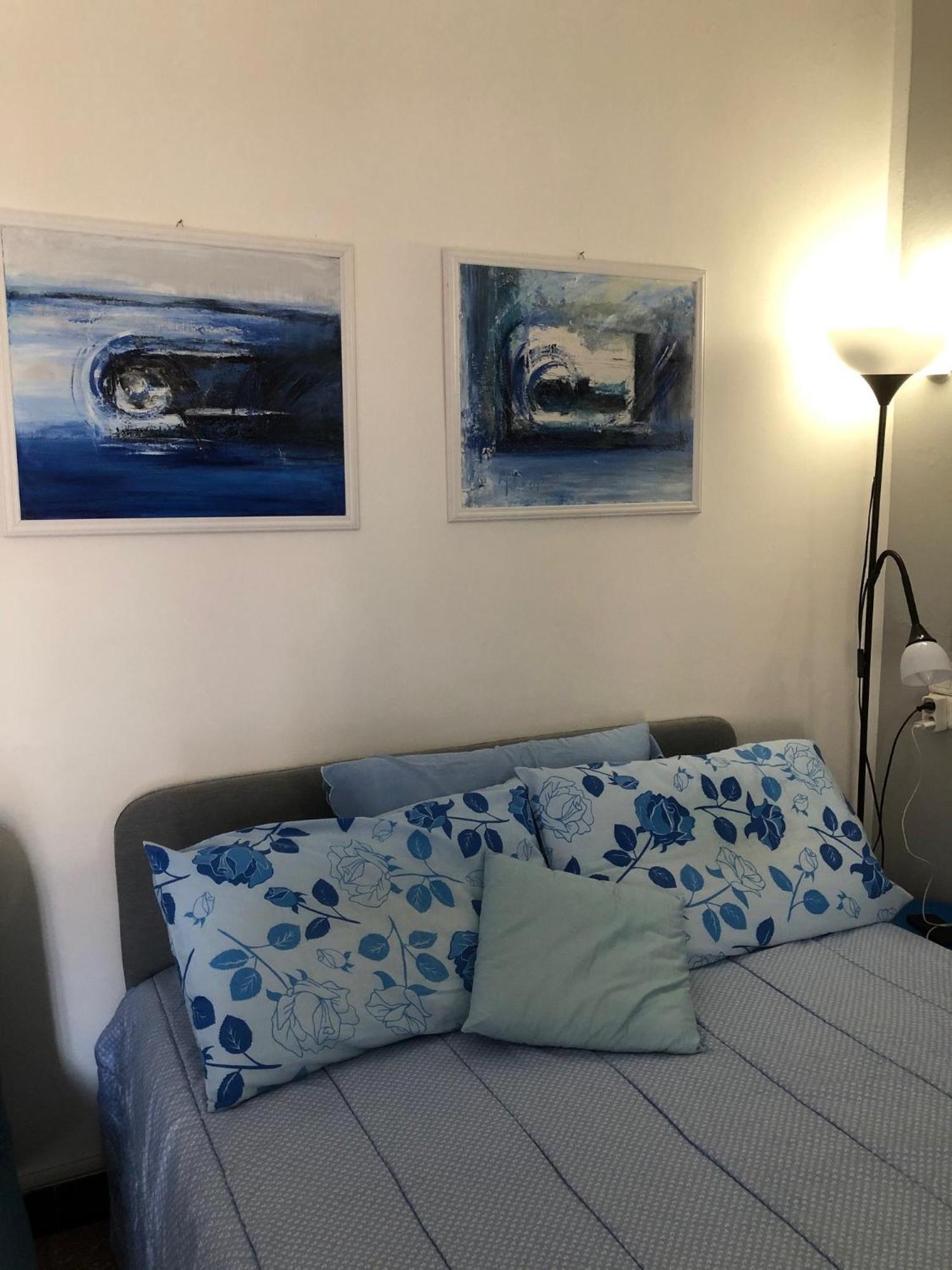 Welcome In The Cozy Blue Nest Pedestrian Menton Eksteriør bilde