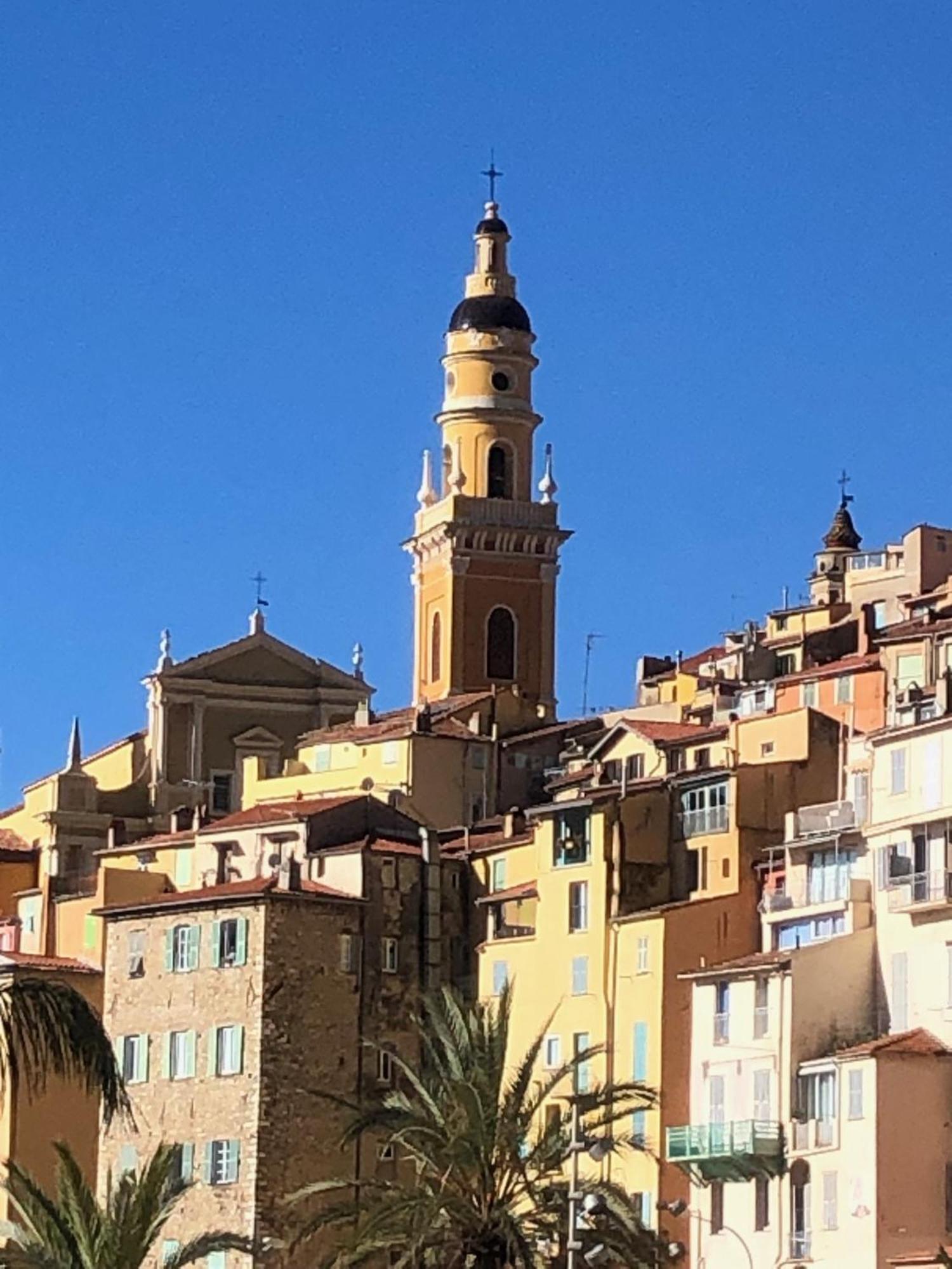 Welcome In The Cozy Blue Nest Pedestrian Menton Eksteriør bilde