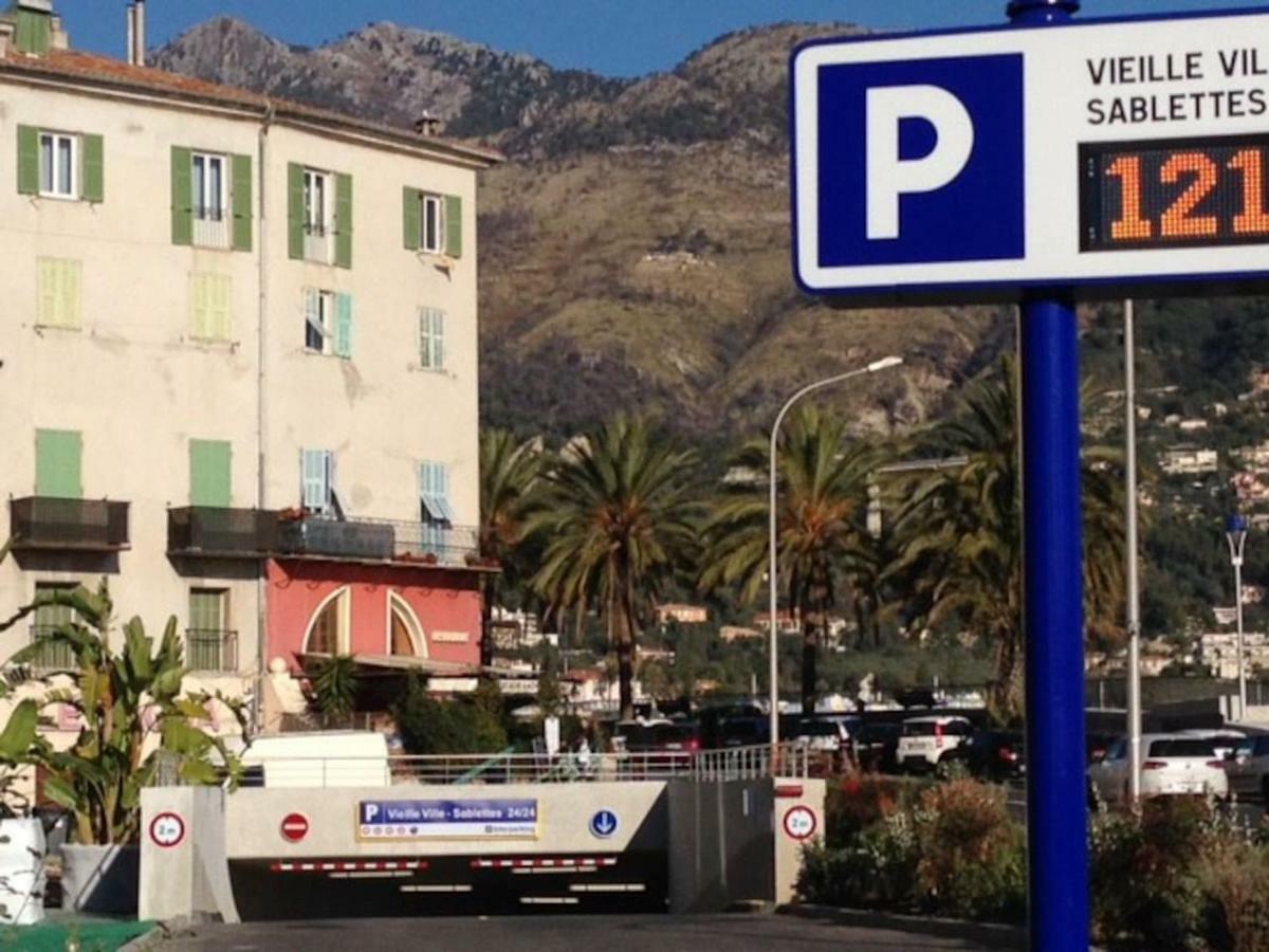 Welcome In The Cozy Blue Nest Pedestrian Menton Eksteriør bilde